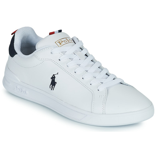Παπούτσια Χαμηλά Sneakers Polo Ralph Lauren HRT CT II-SNEAKERS-LOW TOP LACE Άσπρο