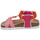 Παπούτσια Κορίτσι Σανδάλια / Πέδιλα Citrouille et Compagnie PISTOCHE Πορτοκαλί-Ροζ-Βιολετί