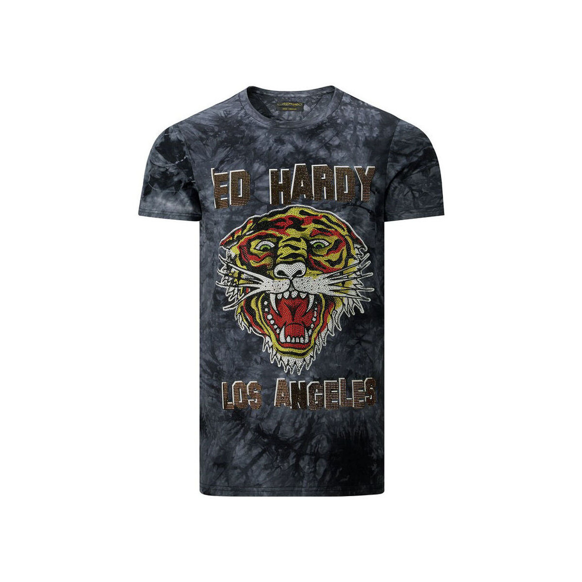 Υφασμάτινα Άνδρας T-shirt με κοντά μανίκια Ed Hardy Los tigre t-shirt black Black