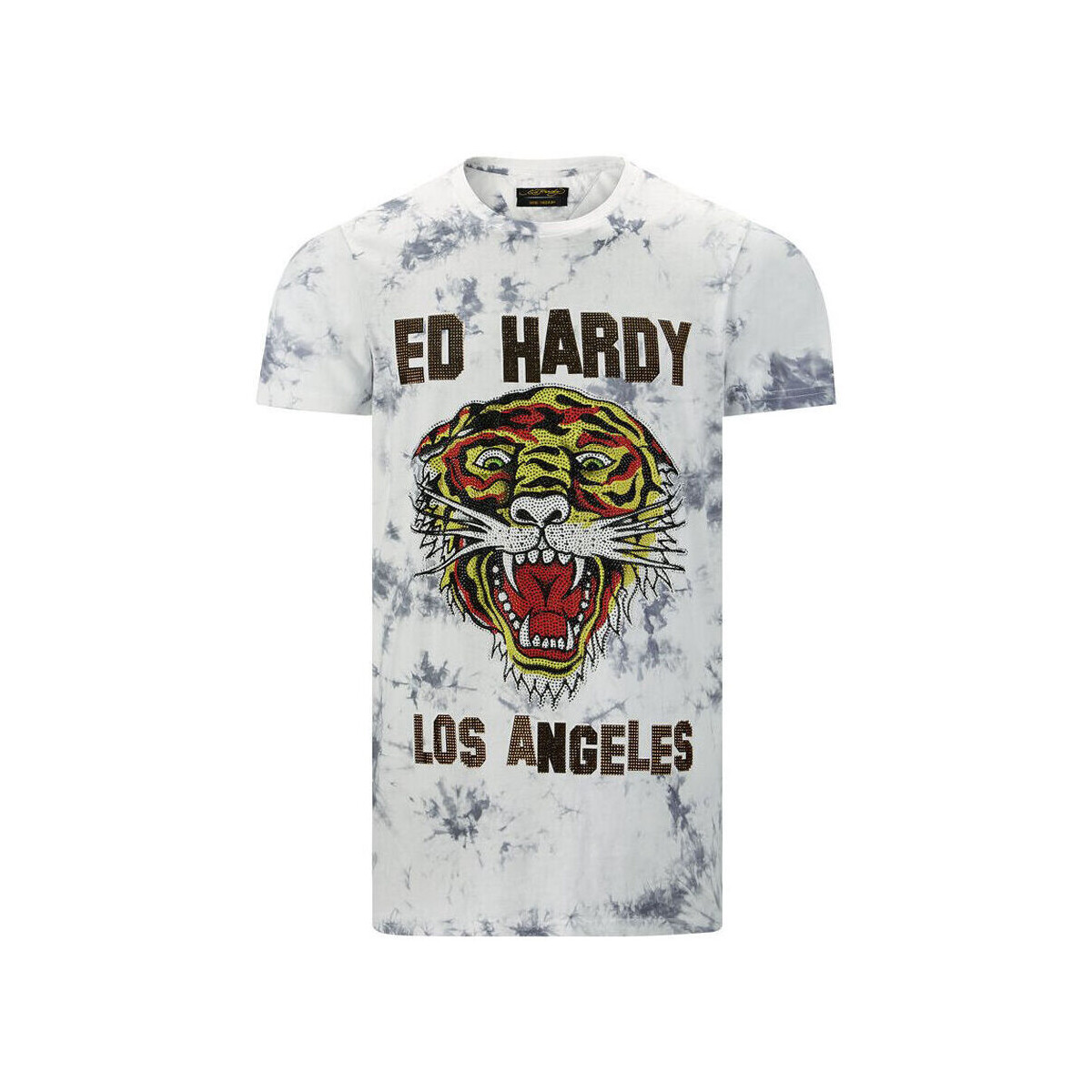T-shirt με κοντά μανίκια Ed Hardy – Los tigre t-shirt white