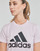 Υφασμάτινα Γυναίκα T-shirt με κοντά μανίκια adidas Performance BL T-SHIRT Almost / Pink / Μαυρο