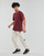 Υφασμάτινα Άνδρας T-shirt με κοντά μανίκια adidas Performance FI 3 Stripes Tee Shadow / Κοκκινο