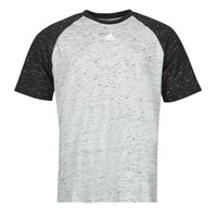Υφασμάτινα Άνδρας T-shirt με κοντά μανίκια adidas Performance MEL T-SHIRT Medium / Γκρι / Heather / Μαυρο / Melange
