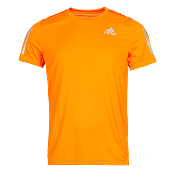 Υφασμάτινα Άνδρας T-shirt με κοντά μανίκια adidas Performance OWN THE RUN TEE Orange / Rush / Reflective / Ασημι