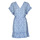Υφασμάτινα Γυναίκα Κοντά Φορέματα Le Temps des Cerises DIONY Azul