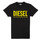 Υφασμάτινα Παιδί T-shirt με κοντά μανίκια Diesel TJUSTLOGO Black