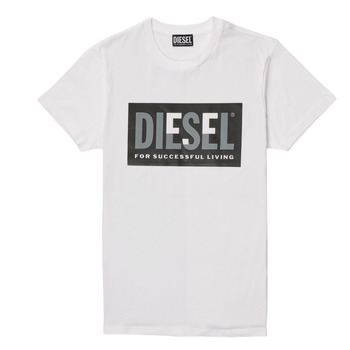 Υφασμάτινα Παιδί T-shirt με κοντά μανίκια Diesel TMILEY Άσπρο