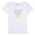 Υφασμάτινα Κορίτσι T-shirt με κοντά μανίκια Guess CENTROP Άσπρο