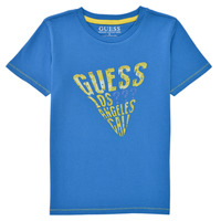 Υφασμάτινα Αγόρι T-shirt με κοντά μανίκια Guess GEMEE Μπλέ