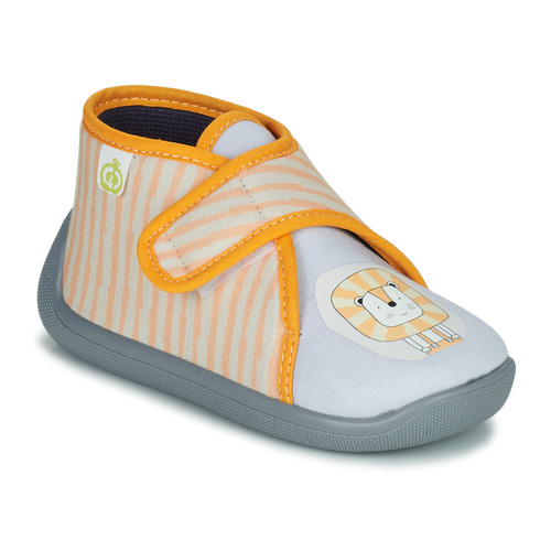 Παπούτσια Παιδί Παντόφλες Citrouille et Compagnie NEW 3 Perle / Γκρι-κίτρινο