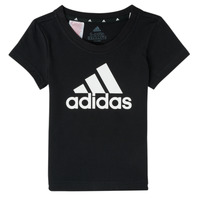 Υφασμάτινα Κορίτσι T-shirt με κοντά μανίκια adidas Performance FIORINE Black