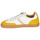 Παπούτσια Γυναίκα Χαμηλά Sneakers Serafini COURT Άσπρο / Yellow / Beige