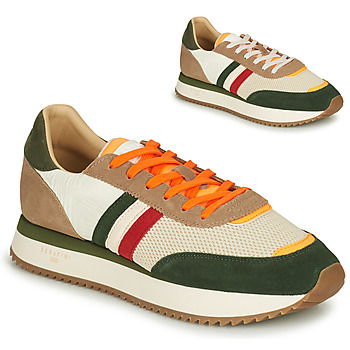 Παπούτσια Άνδρας Χαμηλά Sneakers Serafini TORINO Kaki / Orange