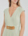 Υφασμάτινα Γυναίκα Μακριά Φορέματα Lauren Ralph Lauren VATRIZIA-SHORT SLEEVE-DAY DRESS Green / Pale