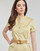 Υφασμάτινα Γυναίκα Κοντά Φορέματα Lauren Ralph Lauren HILSHEN-SHORT SLEEVE-DAY DRESS Beige