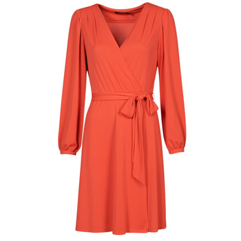 Υφασμάτινα Γυναίκα Κοντά Φορέματα Lauren Ralph Lauren SHAVILYA-LONG SLEEVE-DAY DRESS Orange