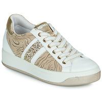Παπούτσια Γυναίκα Χαμηλά Sneakers IgI&CO 1659311 Άσπρο / Beige / Gold