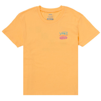 Υφασμάτινα Κορίτσι T-shirt με κοντά μανίκια Vans VANS X CRAYOLA CREW Yellow