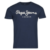 Υφασμάτινα Άνδρας T-shirt με κοντά μανίκια Pepe jeans ORIGINAL STRETCH Μπλέ