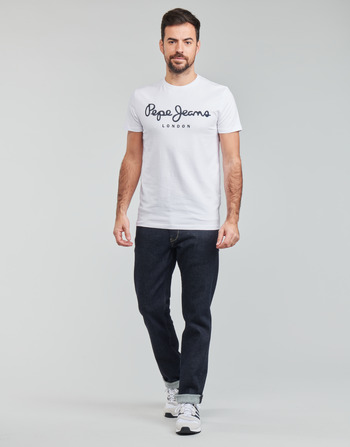 Υφασμάτινα Άνδρας Τζιν σε ίσια γραμμή Pepe jeans CASH Μπλέ