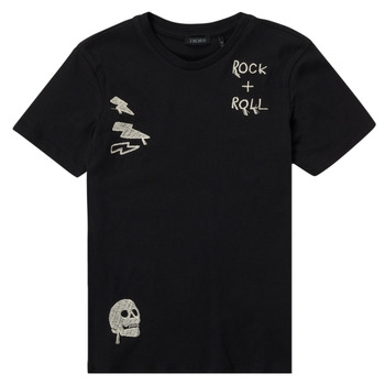 Υφασμάτινα Αγόρι T-shirt με κοντά μανίκια Ikks FEALOR Black