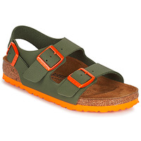 Παπούτσια Αγόρι Σανδάλια / Πέδιλα Birkenstock MILANO Kaki / Orange