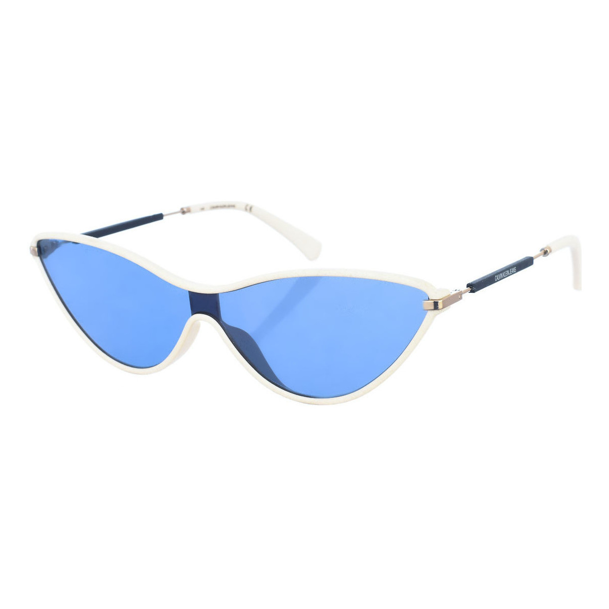 Ρολόγια & Kοσμήματα Γυναίκα óculos de sol Calvin Klein Jeans CKJ19702S-100 Άσπρο