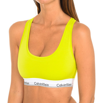 Υφασμάτινα Γυναίκα Αθλητικά μπουστάκια  Calvin Klein Jeans F3785E-PO9 Yellow