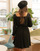 Υφασμάτινα Γυναίκα Κοντά Φορέματα Céleste JASMIN Black