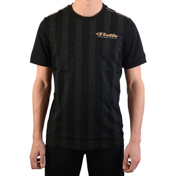Υφασμάτινα Άνδρας T-shirt με κοντά μανίκια Lotto 176937 Black