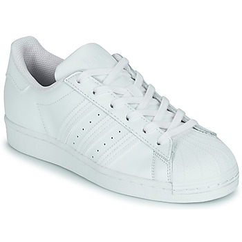 Παπούτσια Γυναίκα Χαμηλά Sneakers adidas Originals SUPERSTAR W Άσπρο / Irisé