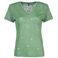 Υφασμάτινα Γυναίκα T-shirt με κοντά μανίκια Only ONLSTEPHANIA Green