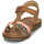 Παπούτσια Κορίτσι Σανδάλια / Πέδιλα Shoo Pom HAPPY SALOME Brown / Ροζ