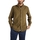 Υφασμάτινα Άνδρας Πουκάμισα με μακριά μανίκια Portuguese Flannel Lobo Shirt - Olive Green