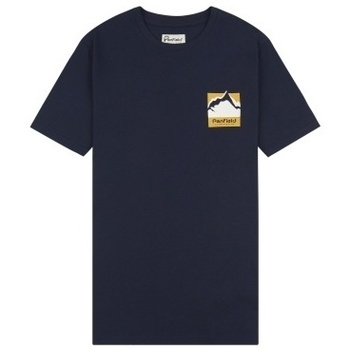 Υφασμάτινα Άνδρας T-shirt με κοντά μανίκια Penfield T-shirt  back graphic bleu