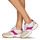 Παπούτσια Γυναίκα Χαμηλά Sneakers Fericelli LAGATE Άσπρο / Fushia