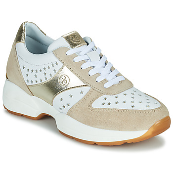 Παπούτσια Γυναίκα Χαμηλά Sneakers Fericelli LAGATE Άσπρο / Gold