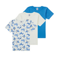Υφασμάτινα Αγόρι T-shirt με κοντά μανίκια Petit Bateau ADRIAN Multicolour