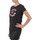 Υφασμάτινα Γυναίκα T-shirt με κοντά μανίκια Kulte LOUISA JOLIEMOTOR 101954 NOIR Black