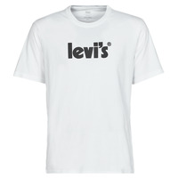 Υφασμάτινα Άνδρας T-shirt με κοντά μανίκια Levi's SS RELAXED FIT TEE Poster / Logo / Ασπρό