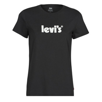 Υφασμάτινα Γυναίκα T-shirt με κοντά μανίκια Levi's THE PERFECT TEE Seasonal / Poster / Logo / T2 / Caviar