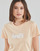 Υφασμάτινα Γυναίκα T-shirt με κοντά μανίκια Levi's THE PERFECT TEE Seasonal / Poster / Logo / Peach / Ωχρα 