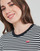 Υφασμάτινα Γυναίκα T-shirt με κοντά μανίκια Levi's PERFECT TEE Raita / Stripe / Caviar