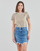 Υφασμάτινα Γυναίκα T-shirt με κοντά μανίκια Levi's PERFECT TEE ΜΟΒ / 39185 -  0167  / Πορτοκαλί 