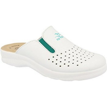 Παπούτσια Άνδρας ιατρικός τομέας /τομέας τροφίμων  Fly Flot Ανατομικό Σαμπό Δερμάτινο Λευκό (81474) Λευκό