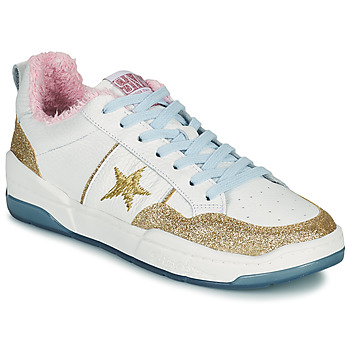 Παπούτσια Γυναίκα Χαμηλά Sneakers Semerdjian ATILA Άσπρο / Ροζ / Gold