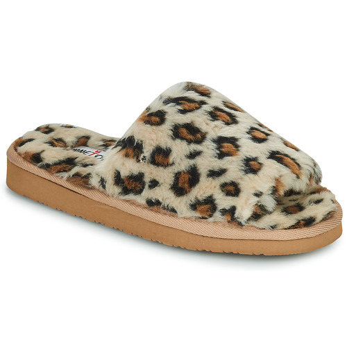 Παπούτσια Γυναίκα Παντόφλες Minnetonka LOLO Beige / Leopard