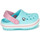 Παπούτσια Κορίτσι Σαμπό Crocs CROCBAND CLOG T Μπλέ / Ροζ