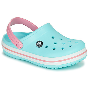 Παπούτσια Παιδί Σαμπό Crocs CROCBAND CLOG K Μπλέ / Ροζ