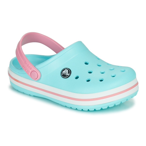 Παπούτσια Παιδί Σαμπό Crocs CROCBAND CLOG K Μπλέ / Ροζ